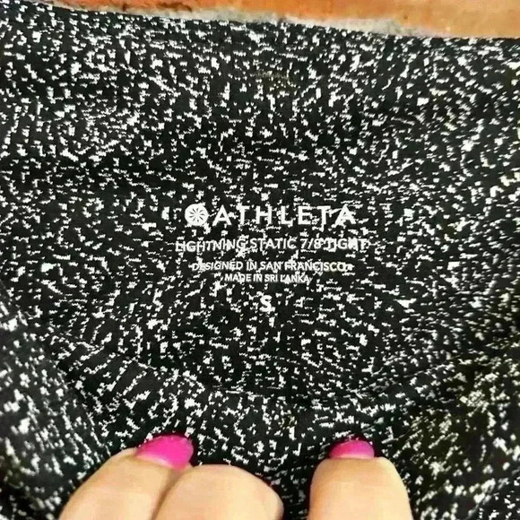 Athleta Lightning Static 7/8 Tight Size Small - Picture 4 of 10